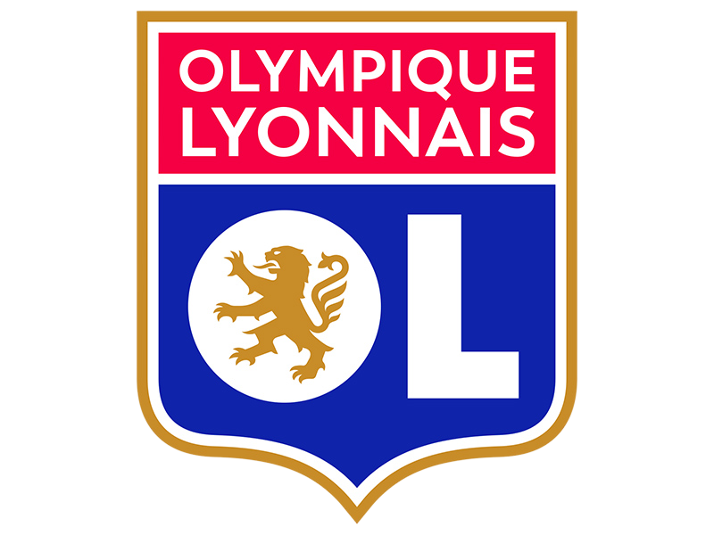 Logo van voetbalclub Olympique Lyonnais