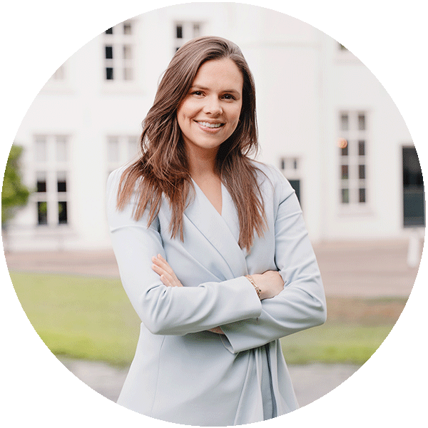 Portret van Meike Donkers, accountmanager bij De Ruwenberg